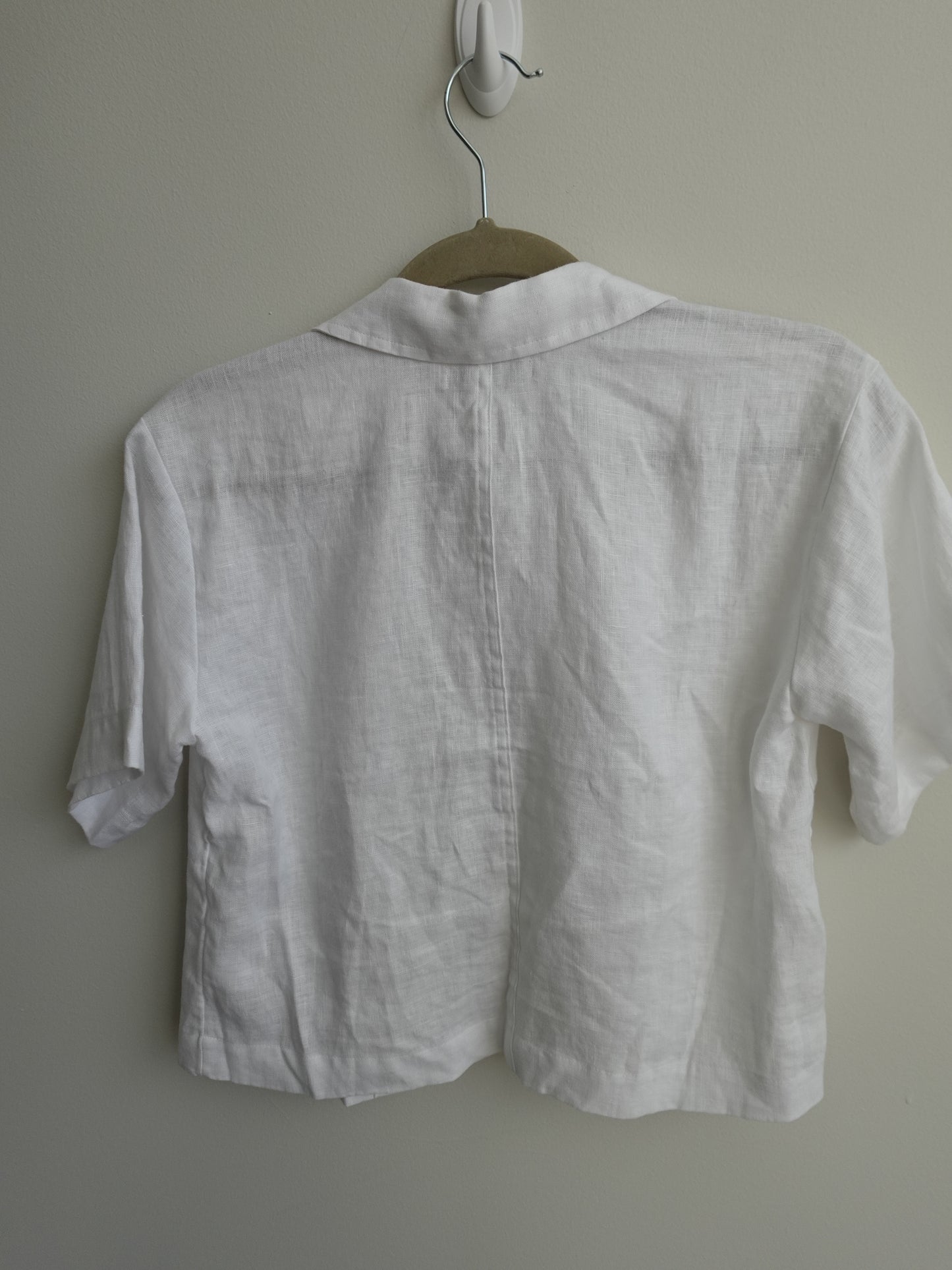 Madewell - Linen Button Down - White