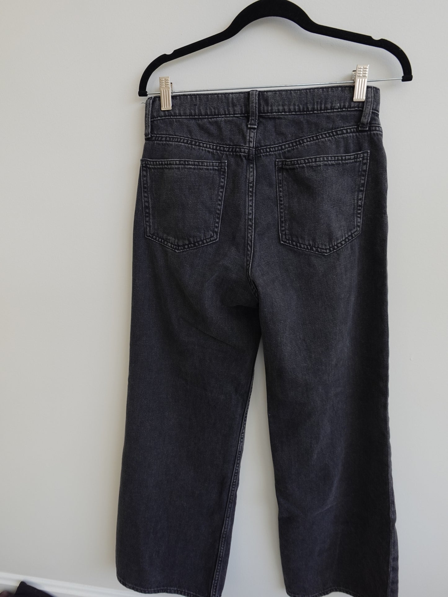 GAP Jeans - High Rise Wide Leg - Black