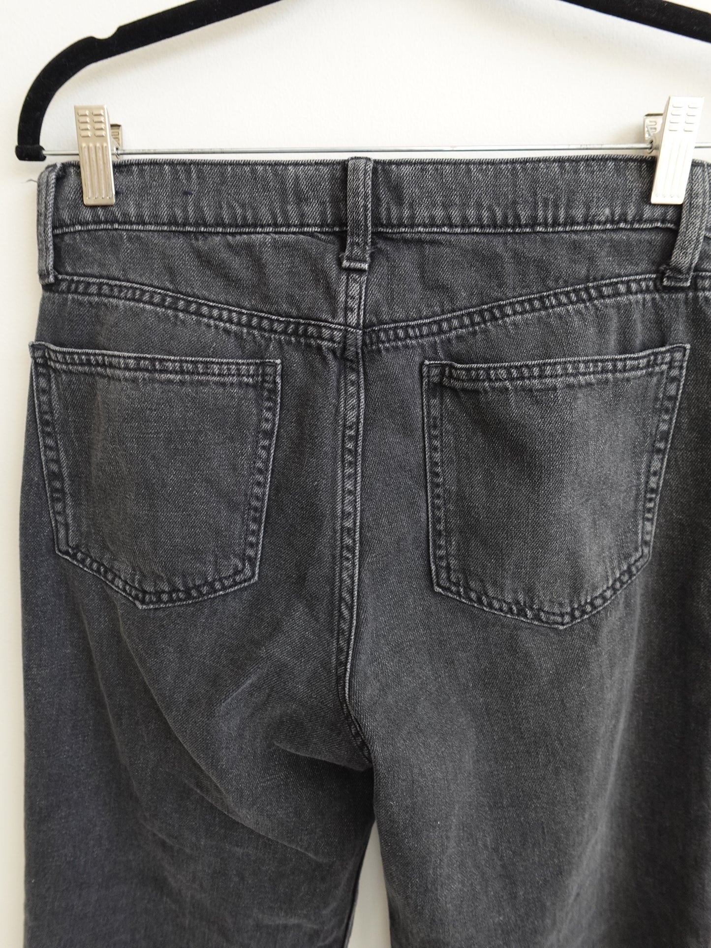 GAP Jeans - High Rise Wide Leg - Black