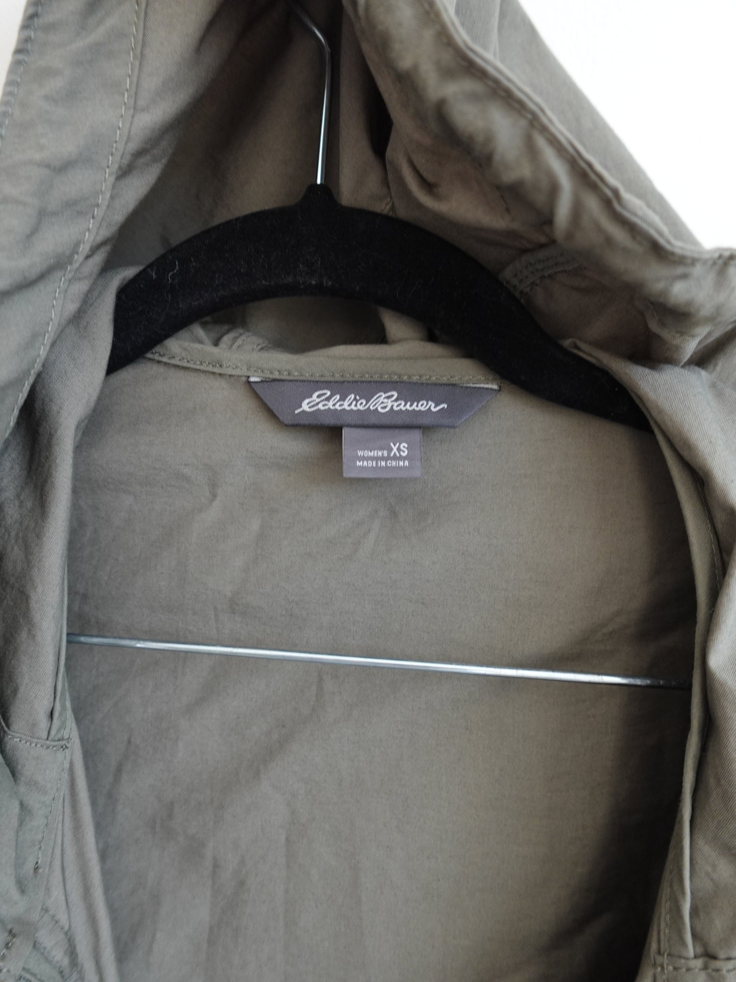 Eddie Bauer Rain Coat - Army Green