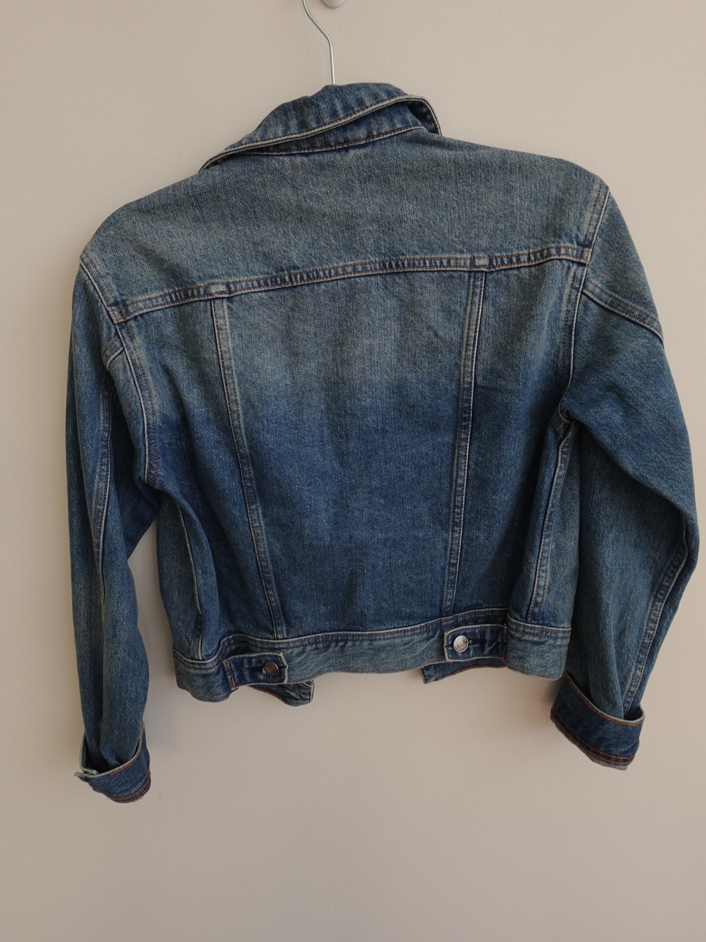 Everlane Cropped Denim Jacket