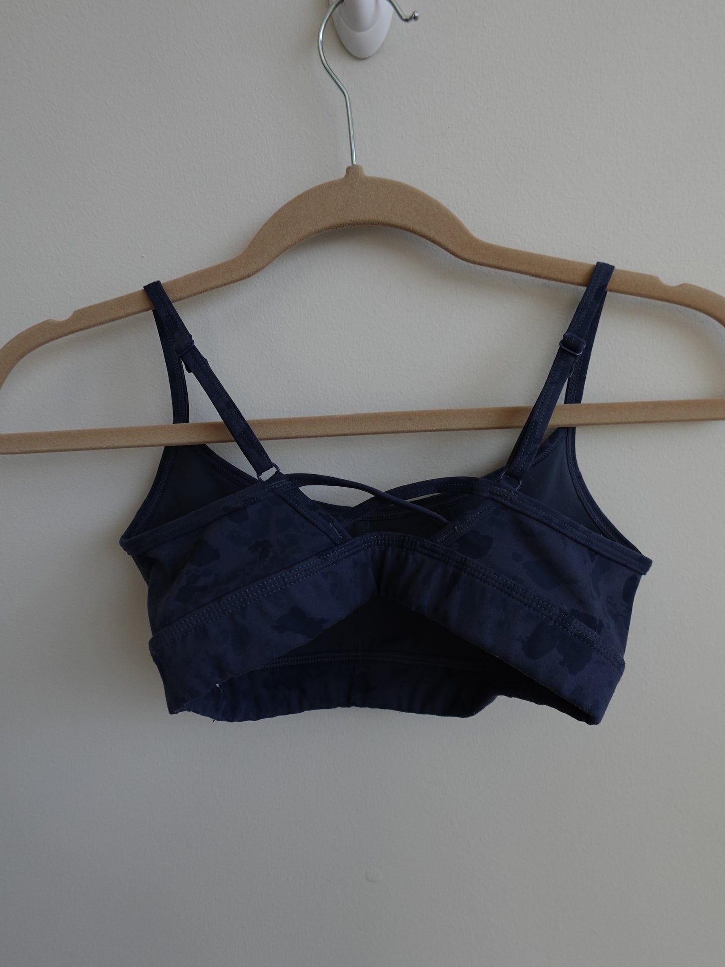 Alphalete Core Bra - Pebble Print Whale Blue