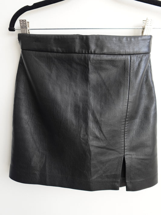 Wilfred UnReal Leather Skirt