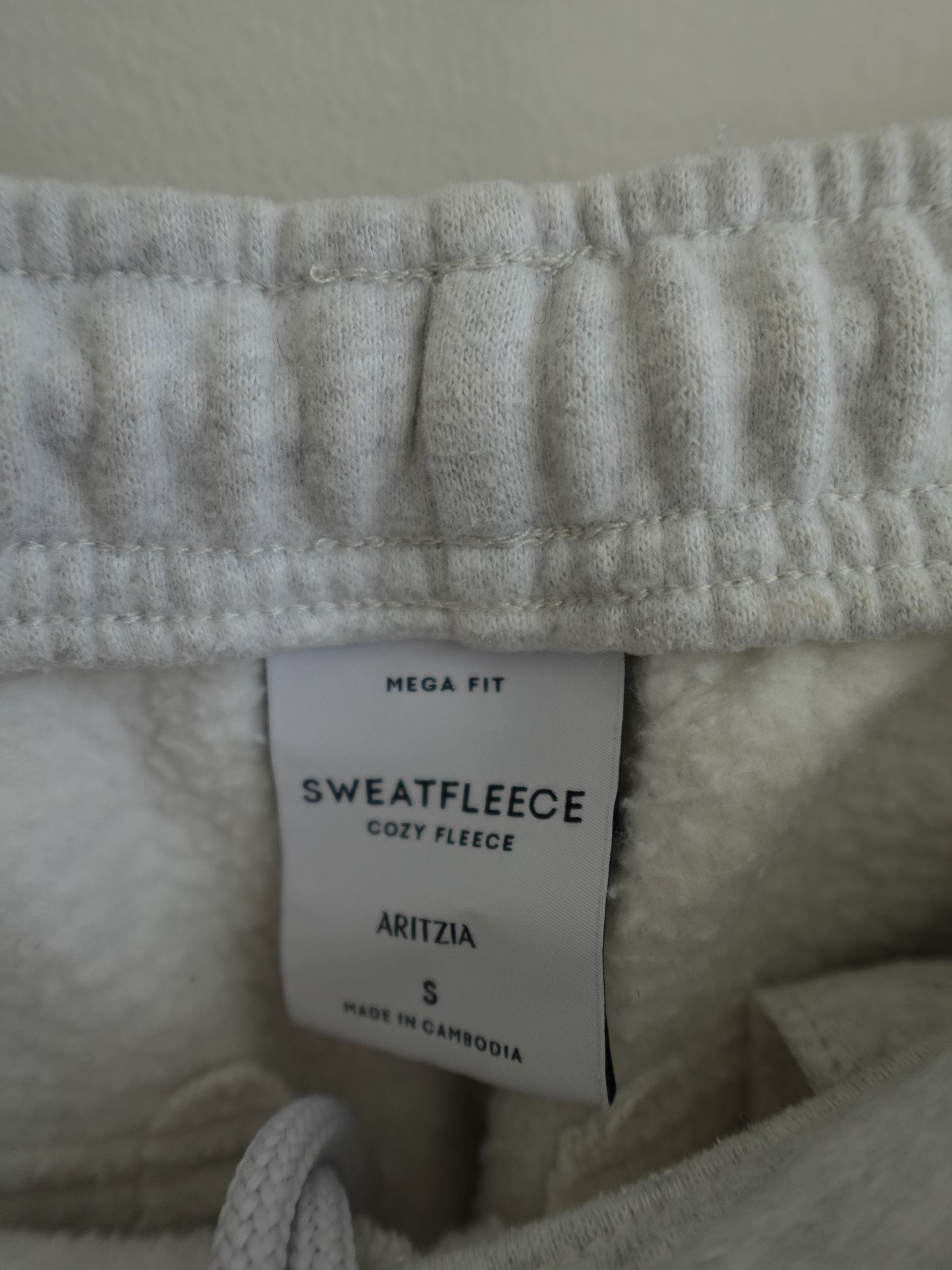 Aritzia Cozy Sweatfleece Pants, Straight leg