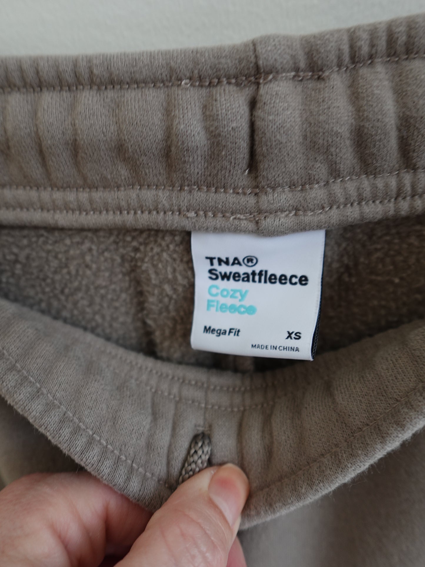 Aritzia Cozy Sweatfleece Pants, Straight leg