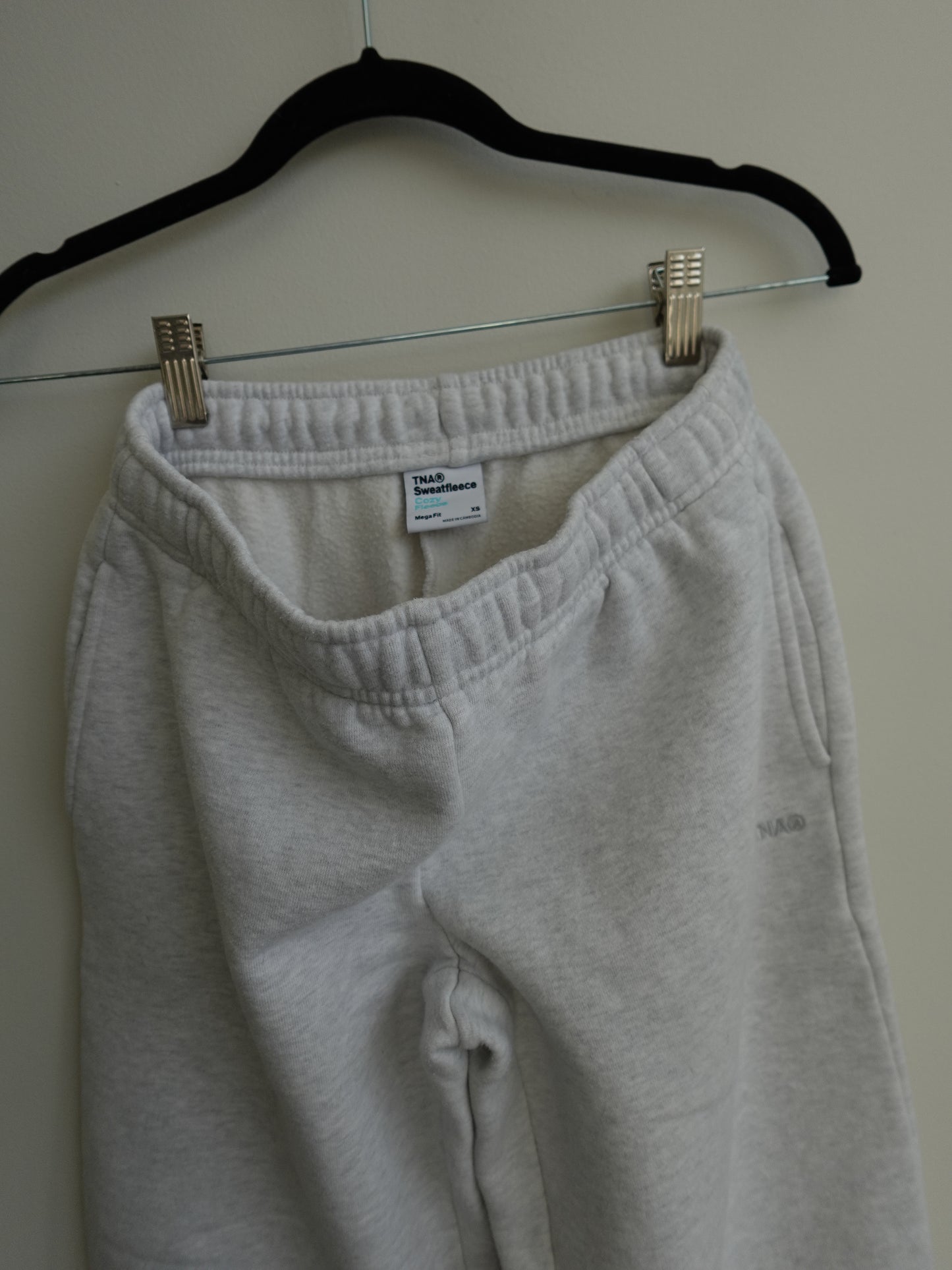 Aritzia Cozy Sweatfleece Pants, Straight leg