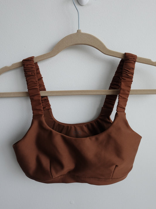 Alo Airlift Charmer Bra - Brown