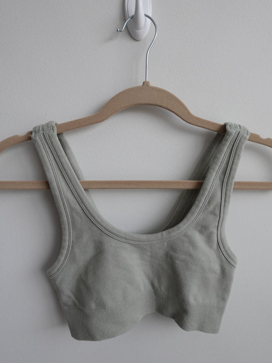 Alo Seamless Chosen Bra - Green