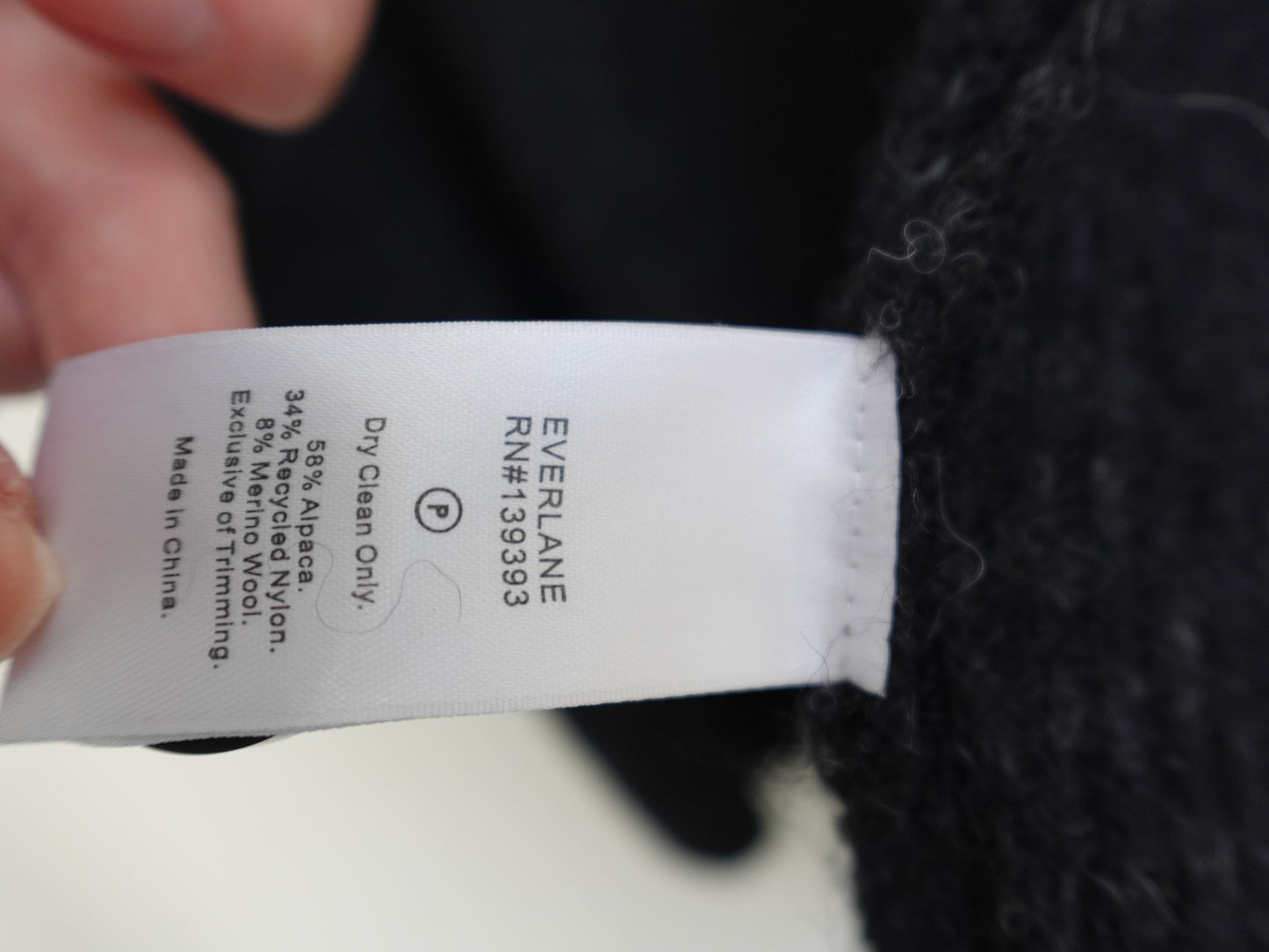 Everlane Alpaca Wool Cardigan
